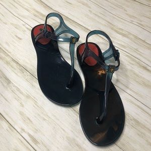 Chloe Jelly Ankle Strap Sandals